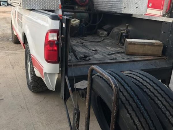 Service Truck with Tire